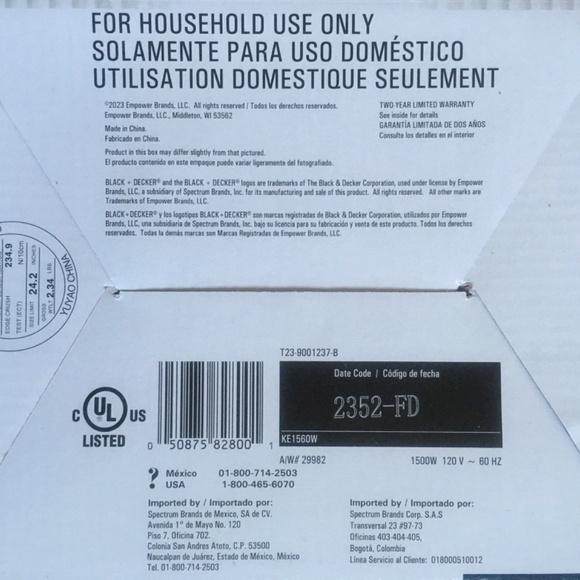 New Black & Decker White Honeycomb 1.7-Liter Rapid-Boil Electric Cordless Kettle